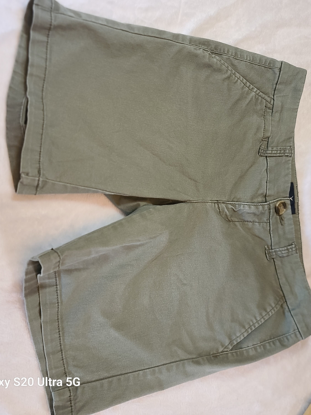 American Eagle Outfitters Olive Green Bermuda Shorts